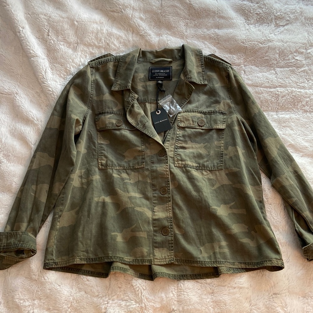 Lucky Brand New With Tags button up shirt/jacket